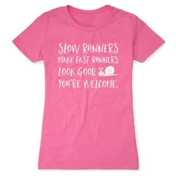 Women's Everyday Runners Tee - Slow Runners