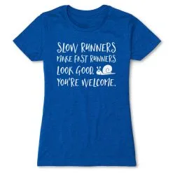 Women's Everyday Runners Tee - Slow Runners 21 Women's Everyday Runners Tee - Slow Runners -goneforarun Sales 2023 tr 39378 ROYAL