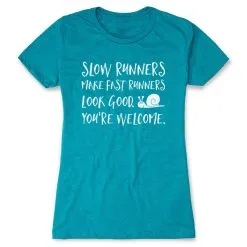 Women's Everyday Runners Tee - Slow Runners 23 Women's Everyday Runners Tee - Slow Runners -goneforarun Sales 2023 tr 39378 TEAL