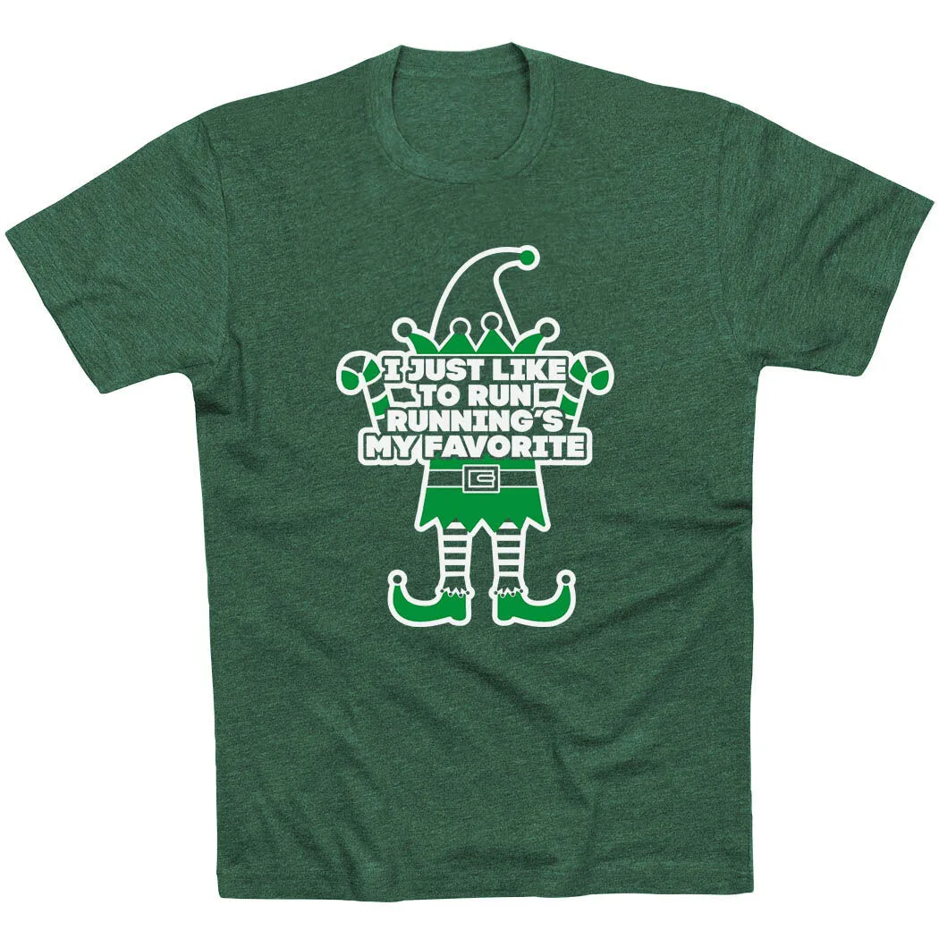 Running Short Sleeve T-Shirt - Running's My Favorite 7 Running Short Sleeve T-Shirt - Running's My Favorite - Image 5