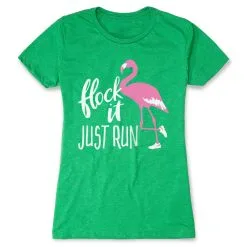 Women's Everyday Runners Tee - Flock It Just Run -goneforarun Sales 2023 tr 39588 GREEN