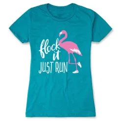 Women's Everyday Runners Tee - Flock It Just Run -goneforarun Sales 2023 tr 39588 TEAL