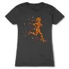 Women's Everyday Runners Tee - Autumn Runner Girl -goneforarun Sales 2023 tr 39591 CHARCOAL