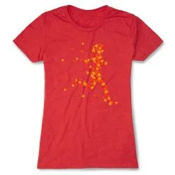Women's Everyday Runners Tee - Autumn Runner Girl 23 Women's Everyday Runners Tee - Autumn Runner Girl -goneforarun Sales 2023 tr 39591 RED