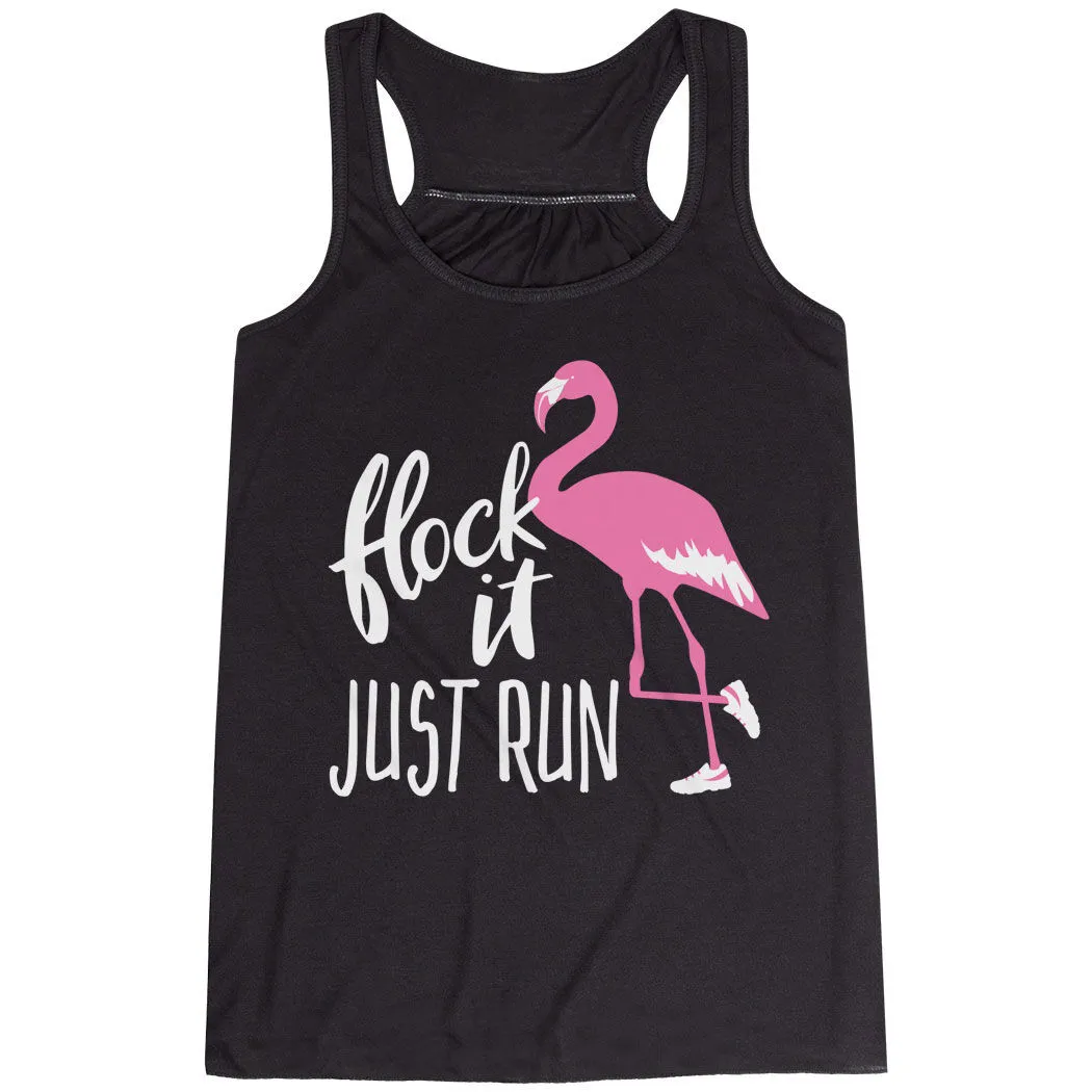 Flowy Racerback Tank Top - Flock It Just Run 8 Flowy Racerback Tank Top - Flock It Just Run - Image 6