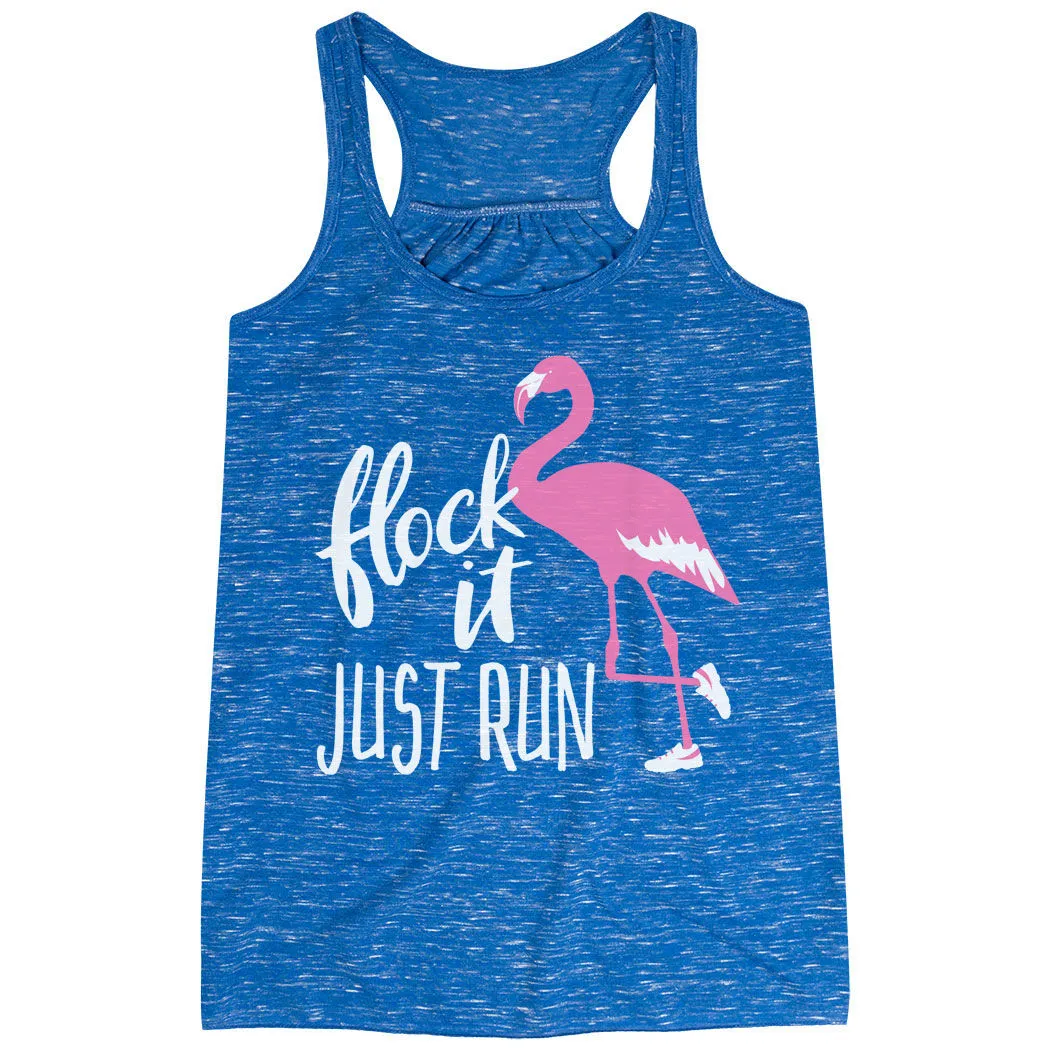 Flowy Racerback Tank Top - Flock It Just Run 9 Flowy Racerback Tank Top - Flock It Just Run - Image 7