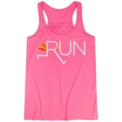 Flowy Racerback Tank Top - Let's Run For Turkey -goneforarun Sales 2023 tr 39613 PINK MAIN