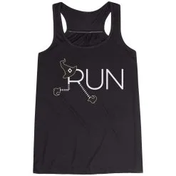 Flowy Racerback Tank Top - Let's Run For Halloween -goneforarun Sales 2023 tr 39615 BLACK MAIN