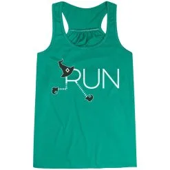 Flowy Racerback Tank Top - Let's Run For Halloween -goneforarun Sales 2023 tr 39615 GREEN MAIN