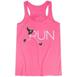 Flowy Racerback Tank Top - Let's Run For Halloween -goneforarun Sales 2023 tr 39615 PINK MAIN