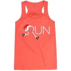 Flowy Racerback Tank Top - Let's Run For Christmas -goneforarun Sales 2023 tr 39616 CORAL MAIN