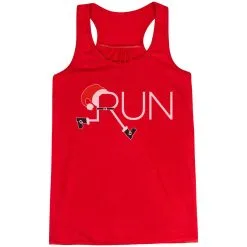 Flowy Racerback Tank Top - Let's Run For Christmas -goneforarun Sales 2023 tr 39616 RED MAIN