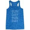 Flowy Racerback Tank Top - Sunday Runday (Stacked) -goneforarun Sales 2023 tr 39620 BLUE MAIN