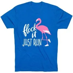 Running Short Sleeve T-Shirt - Flock It Just Run -goneforarun Sales 2023 tr 39626 ROYAL FLAT
