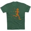 Running Short Sleeve T-Shirt - Autumn Runner Girl 1 Running Short Sleeve T-Shirt - Autumn Runner Girl -goneforarun Sales 2023 tr 39629 FORESTGREEN FLAT