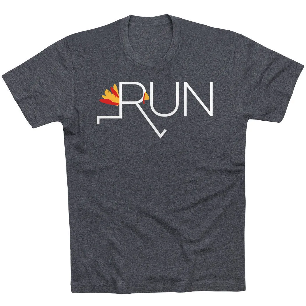 Running Short Sleeve T-Shirt - Let's Run For Turkey 7 Running Short Sleeve T-Shirt - Let's Run For Turkey - Image 5