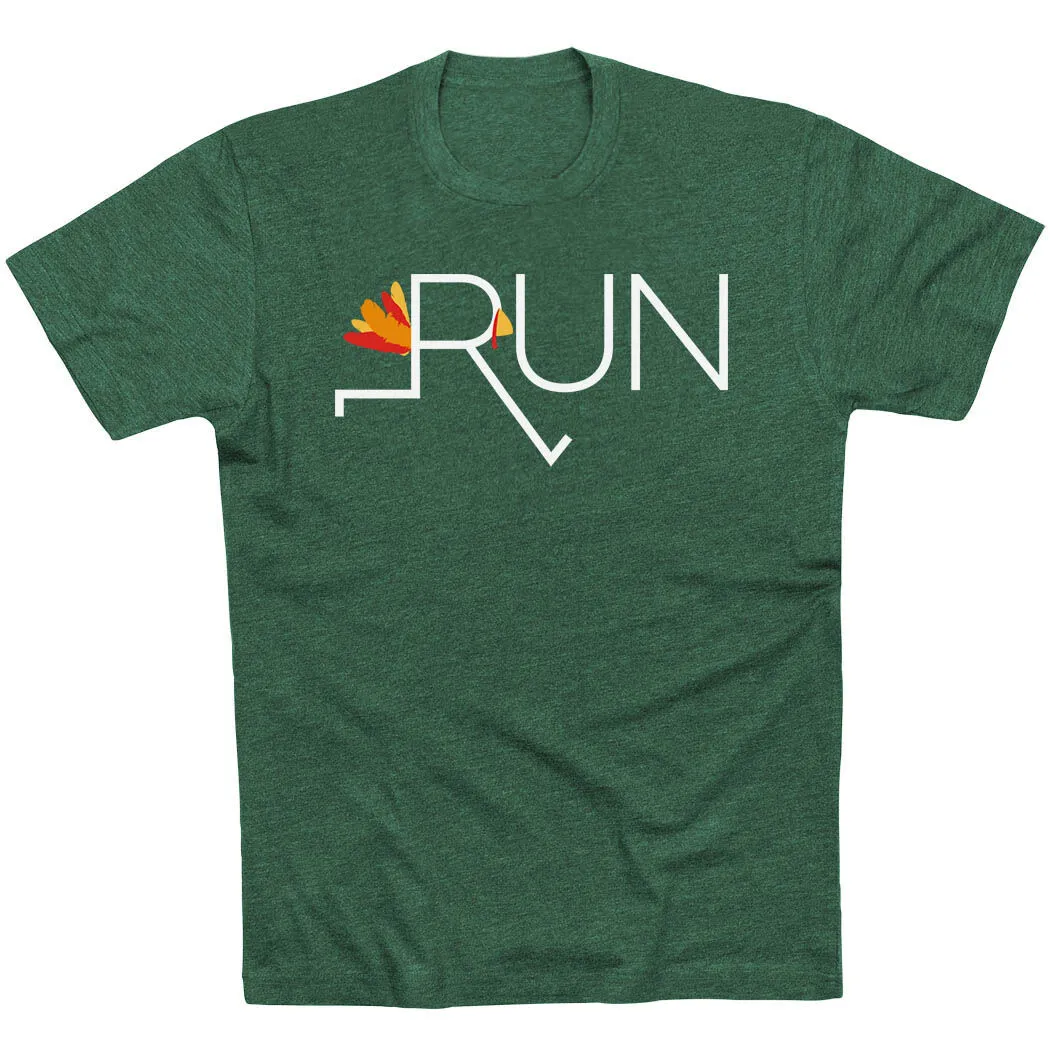 Running Short Sleeve T-Shirt - Let's Run For Turkey 8 Running Short Sleeve T-Shirt - Let's Run For Turkey - Image 6
