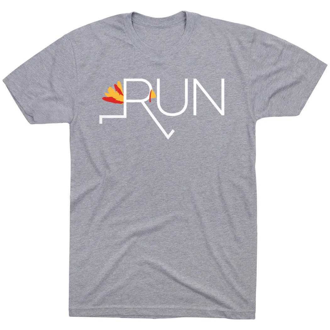 Running Short Sleeve T-Shirt - Let's Run For Turkey 9 Running Short Sleeve T-Shirt - Let's Run For Turkey - Image 7