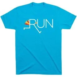 Running Short Sleeve T-Shirt - Let's Run For Turkey 29 Running Short Sleeve T-Shirt - Let's Run For Turkey -goneforarun Sales 2023 tr 39633 TURQUOISE FLAT