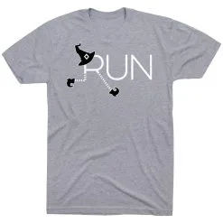 Running Short Sleeve T-Shirt - Let's Run For Halloween 21 Running Short Sleeve T-Shirt - Let's Run For Halloween -goneforarun Sales 2023 tr 39635 GRAY FLAT