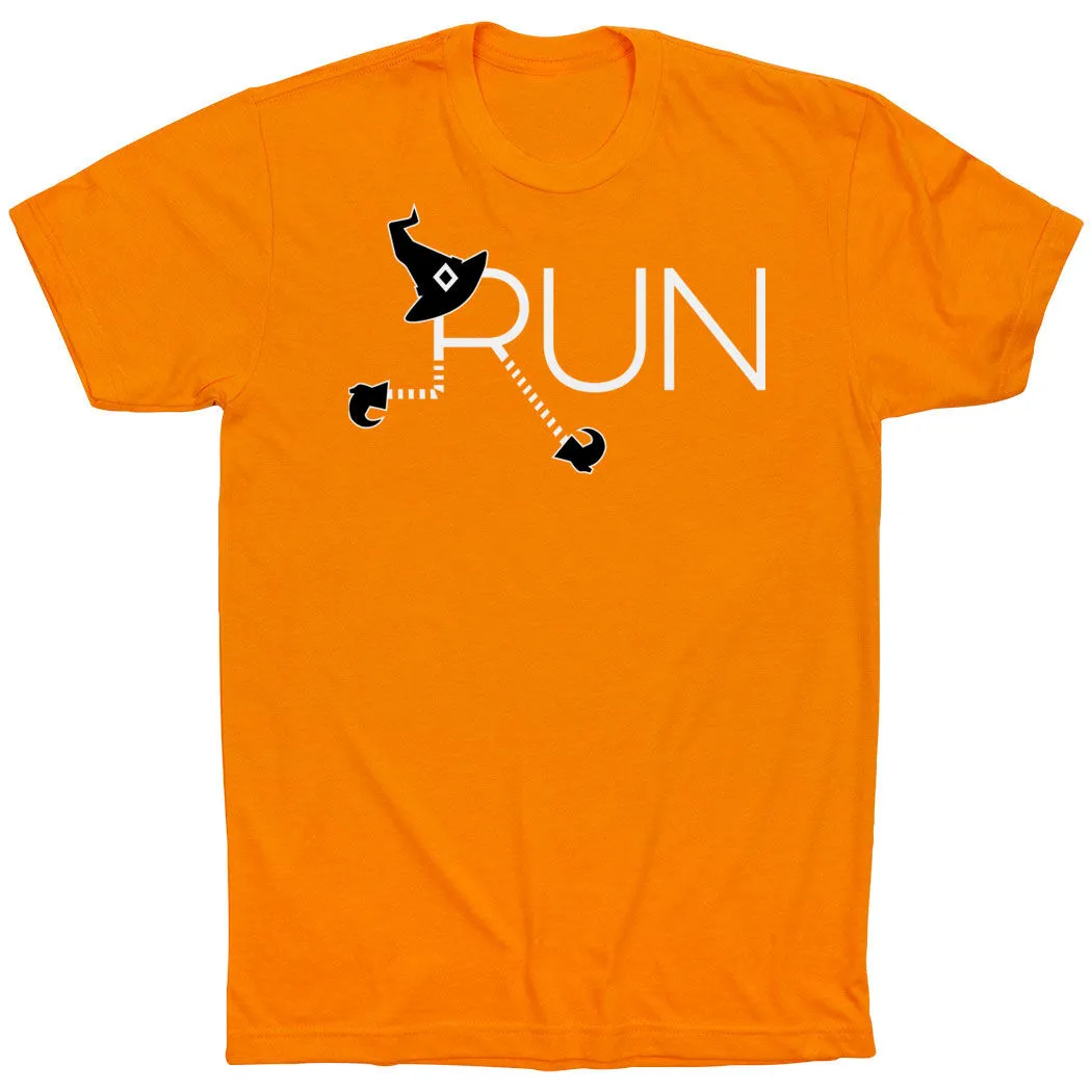 Running Short Sleeve T-Shirt - Let's Run For Halloween 3 Running Short Sleeve T-Shirt - Let's Run For Halloween