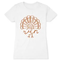 Running Women's Everyday Tee - Runner Turkey -goneforarun Sales 2023 tr 39842 WHITE