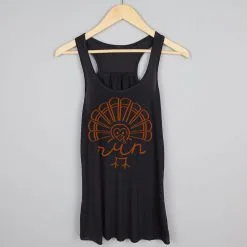 Running Flowy Racerback Tank Top - Runner Turkey -goneforarun Sales 2023 tr 39844 BLACK HANGER