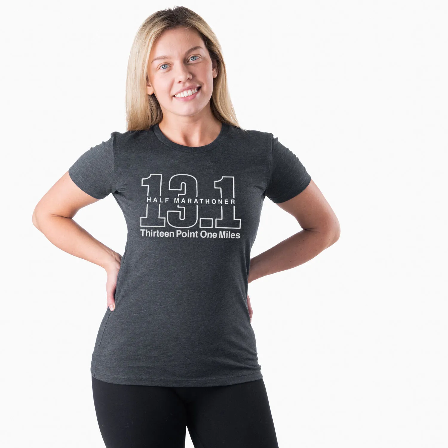 Running Women's Everyday Tee - Half Marathoner 13.1 Miles 4 Running Women's Everyday Tee - Half Marathoner 13.1 Miles - Image 2