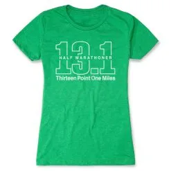 Running Women's Everyday Tee - Half Marathoner 13.1 Miles 17 Running Women's Everyday Tee - Half Marathoner 13.1 Miles -goneforarun Sales 2023 tr 39851 GREEN