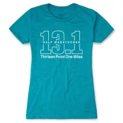 Running Women's Everyday Tee - Half Marathoner 13.1 Miles 23 Running Women's Everyday Tee - Half Marathoner 13.1 Miles -goneforarun Sales 2023 tr 39851 TEAL