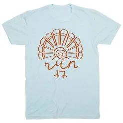 Running Short Sleeve T-Shirt - Runner Turkey 25 Running Short Sleeve T-Shirt - Runner Turkey -goneforarun Sales 2023 tr 39855 LIGHTBLUE FLAT