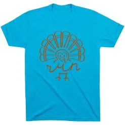 Running Short Sleeve T-Shirt - Runner Turkey 28 Running Short Sleeve T-Shirt - Runner Turkey -goneforarun Sales 2023 tr 39855 TURQUOISE FLAT