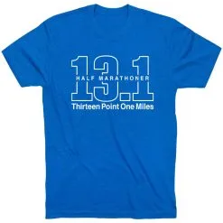 Running Short Sleeve T-Shirt - Half Marathoner 13.1 Miles 17 Running Short Sleeve T-Shirt - Half Marathoner 13.1 Miles -goneforarun Sales 2023 tr 39860 ROYAL FLAT