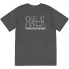 Men's Running Short Sleeve Tech Tee - Half Marathoner 13.1 Miles -goneforarun Sales 2023 tr 39922 GRAPHITE FLAT