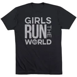 Running Short Sleeve T-Shirt - Girls Run The World® -goneforarun Sales 2023 tr 40253 BLACK FLAT