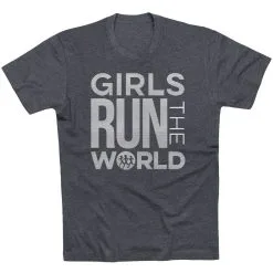 Running Short Sleeve T-Shirt - Girls Run The World® -goneforarun Sales 2023 tr 40253 CHARCOAL FLAT