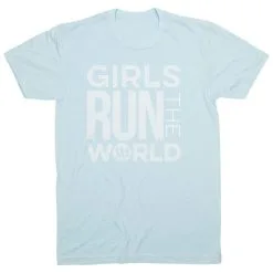 Running Short Sleeve T-Shirt - Girls Run The World® -goneforarun Sales 2023 tr 40253 LIGHTBLUE FLAT