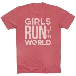 Running Short Sleeve T-Shirt - Girls Run The World® -goneforarun Sales 2023 tr 40253 MAUVE FLAT