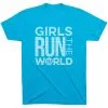 Running Short Sleeve T-Shirt - Girls Run The World® 1 Running Short Sleeve T-Shirt - Girls Run The World® -goneforarun Sales 2023 tr 40253 TURQUOISE FLAT