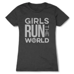 Women's Everyday Runners Tee - Girls Run The World® -goneforarun Sales 2023 tr 40254 CHARCOAL