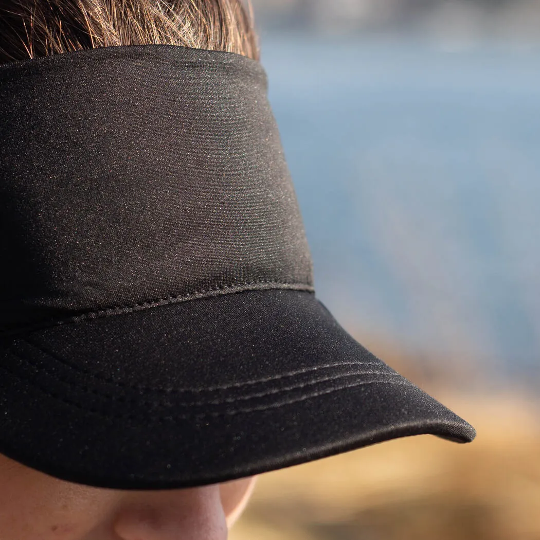 Running Comfort Performance Visor - Black 8 Running Comfort Performance Visor - Black - Image 6