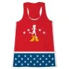 Women's Performance Tank Top - Super Runner With Stars 2 Women's Performance Tank Top - Super Runner With Stars -goneforarun Sales 2023 tr 40628 FRONT
