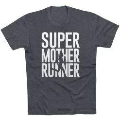 Running Short Sleeve T-Shirt - Super Mother Runner 20 Running Short Sleeve T-Shirt - Super Mother Runner -goneforarun Sales 2023 tr 40629 CHARCOAL FLAT