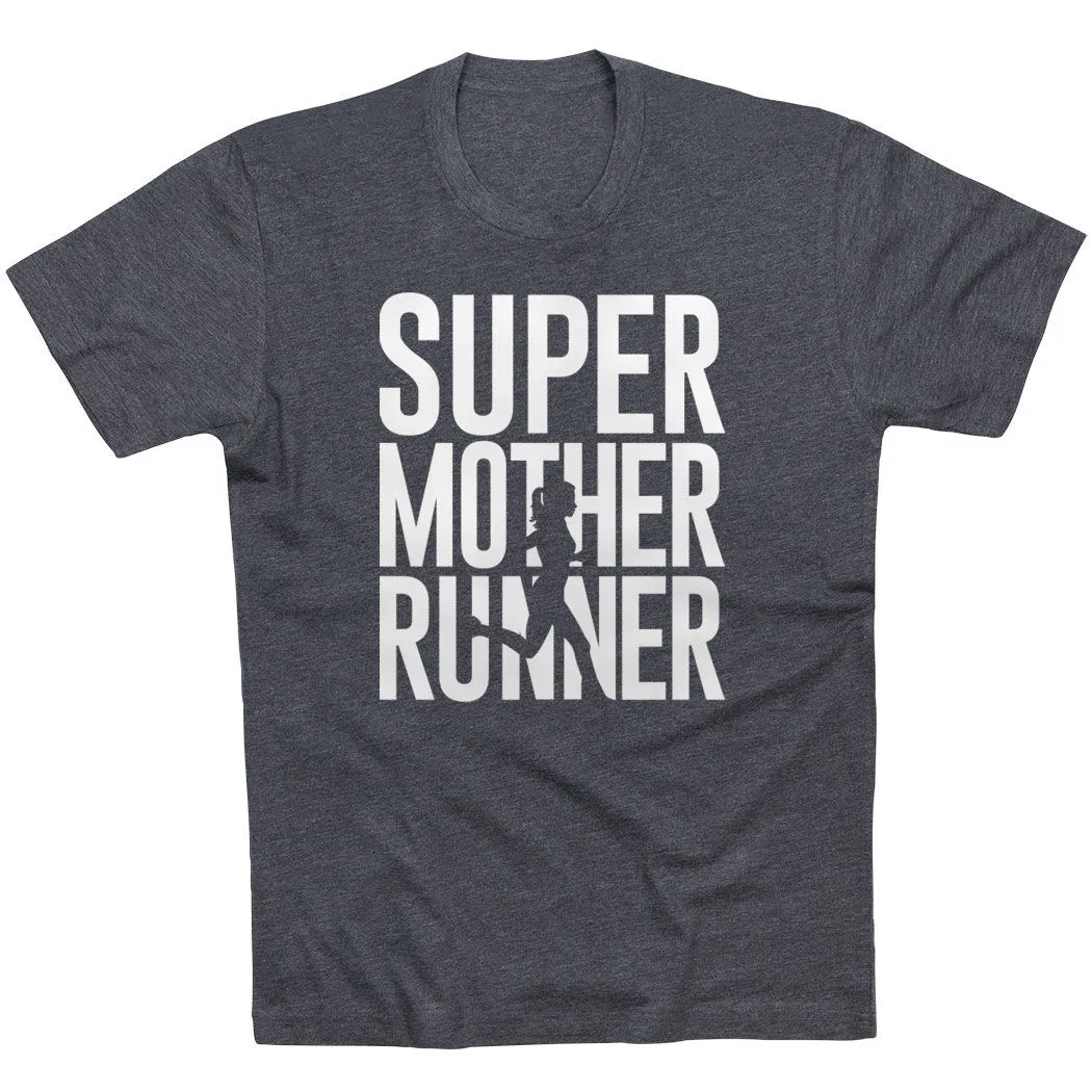Running Short Sleeve T-Shirt - Super Mother Runner 7 Running Short Sleeve T-Shirt - Super Mother Runner - Image 5