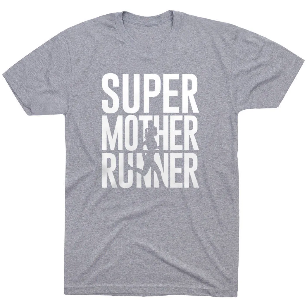 Running Short Sleeve T-Shirt - Super Mother Runner 9 Running Short Sleeve T-Shirt - Super Mother Runner - Image 7