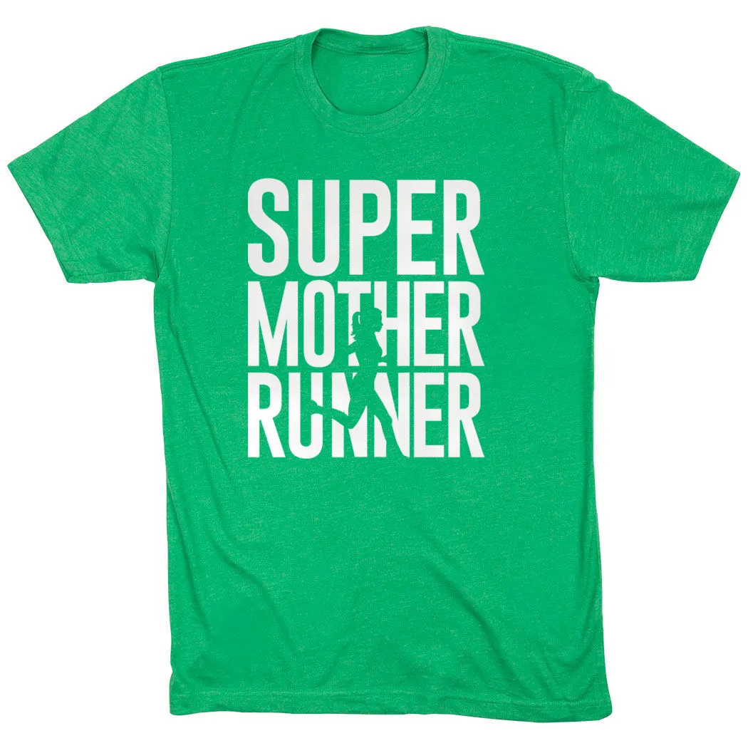 Running Short Sleeve T-Shirt - Super Mother Runner 10 Running Short Sleeve T-Shirt - Super Mother Runner - Image 8