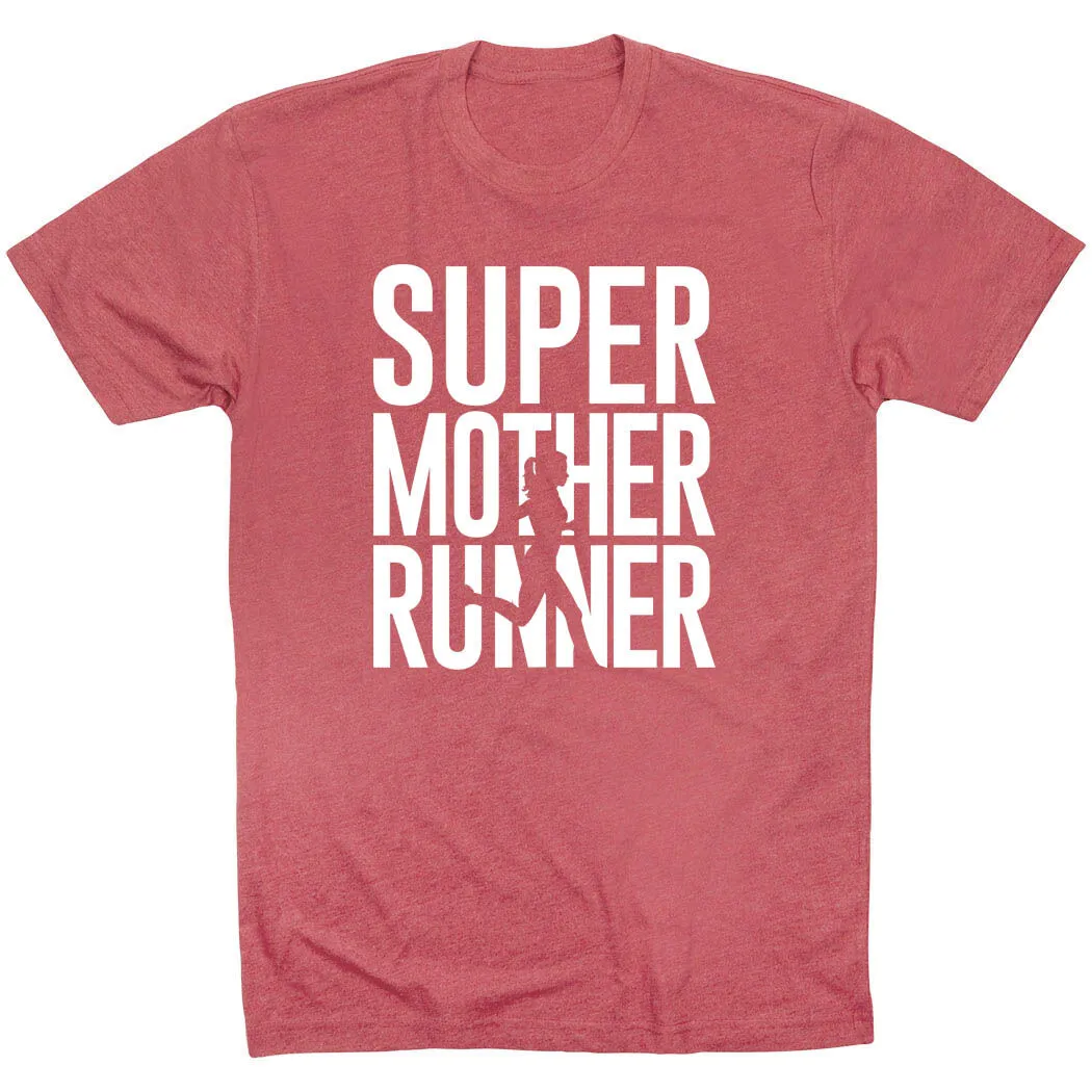 Running Short Sleeve T-Shirt - Super Mother Runner 12 Running Short Sleeve T-Shirt - Super Mother Runner - Image 10