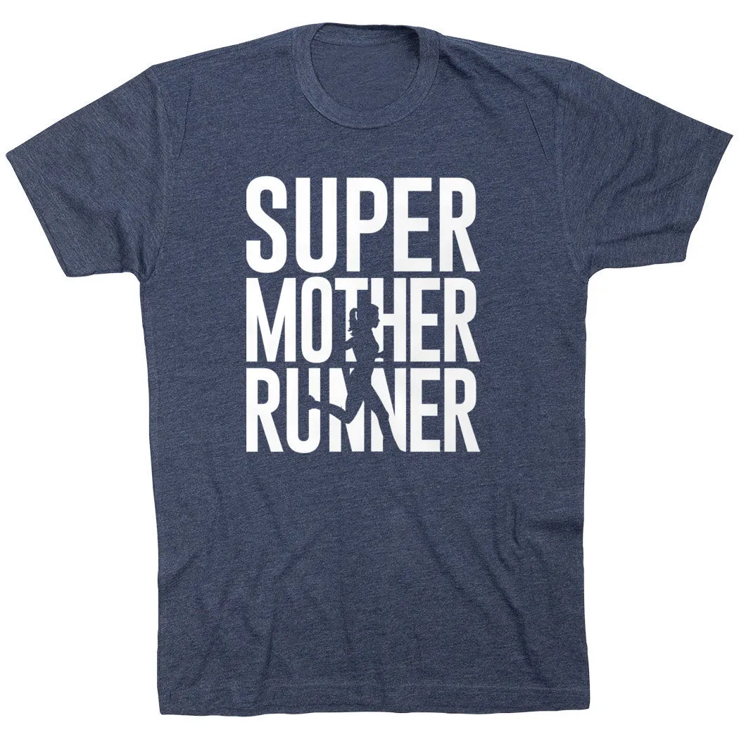Running Short Sleeve T-Shirt - Super Mother Runner 13 Running Short Sleeve T-Shirt - Super Mother Runner - Image 11
