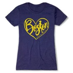 Women's Everyday Runners Tee - Love The Run Boston 26.2 -goneforarun Sales 2023 tr 40658 STORMINDIGO