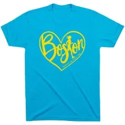 Running Short Sleeve T-Shirt - Love The Run Boston 26.2 30 Running Short Sleeve T-Shirt - Love The Run Boston 26.2 -goneforarun Sales 2023 tr 40659 TURQUOISE FLAT